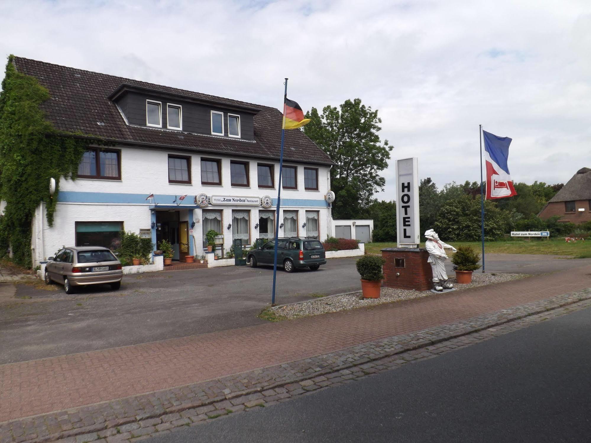 Landgasthof "Hotel Zum Norden" Jagel Exteriör bild
